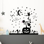 XXL DIY Halloweeni Faldekoráció többféle szín 61 cm