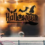   XL Őszi ablakdekoráció "Halloween" többféle szín és méret