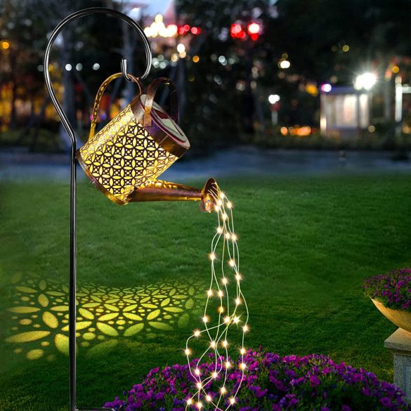 Bestseller Napelemes locsolókanna világítás 82 cm, 37 LED, réz design