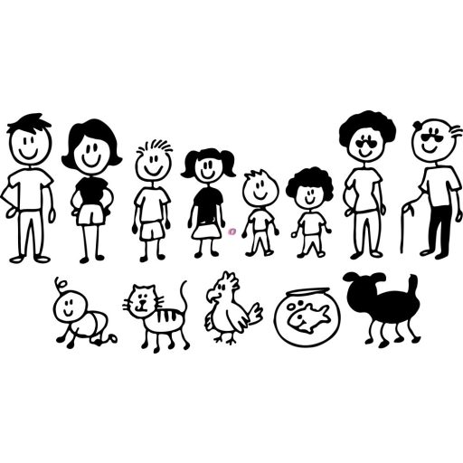 Egyedi névre szóló családi faTábla 30 cm, akasztható