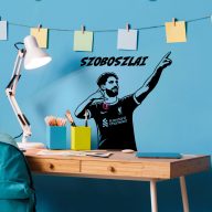   Egyedi Szoboszlai falmatrica, matrica, Falfelirat, személyre szabható névvel, 50 cm