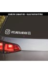 4 db Instagram Autó matrica, ajándék QR kóddal, öntapadós személyree szabható Matrica, többféle típus, szín