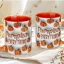 Őszi mintás bögre 3D pufi hatású "Pumpkin Everything" Narancs