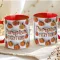 Őszi mintás bögre 3D pufi hatású "Pumpkin Everything" red