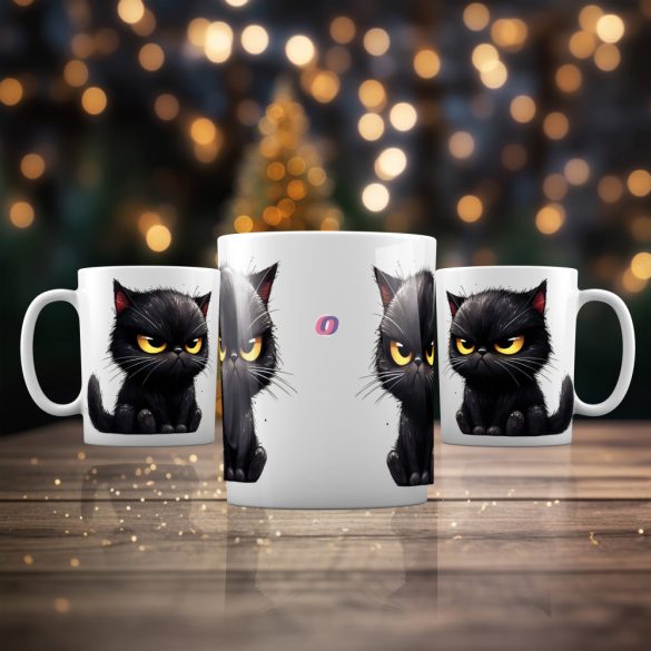 Prémium Grumpy Cat bögre HD "Little cat"