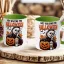 Halloween mintás bögre Péntek 13 zöld