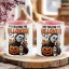 Halloween mintás bögre Péntek 13 rózsaszín
