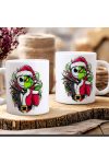 Halloween mintás bögre "Jack x Grincs"  kerámia