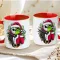Halloween mintás bögre "Jack x Grincs"  red