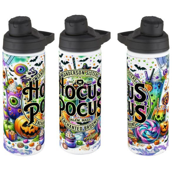 Őszi mintás kulacs "Hocus Pocus"