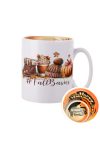 Halloweeni bögre, "Fall Basics" 300ml Mintás belsővel