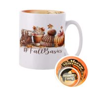   Halloweeni bögre, "Fall Basics" 300ml Mintás belsővel