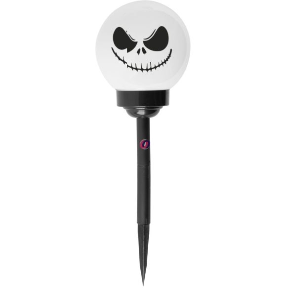 XL Leszúrható napelemes lámpa 50 cm Jack Skellington szolár figura