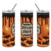 Halloween mintás termosz "Witches brew"