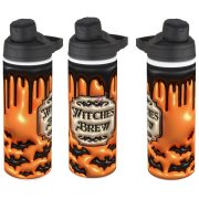 Halloween mintás kulacs "Witches brew"