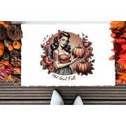   Őszi mintás Szőnyeg ""Hot Girl Fall" 60X40 cm