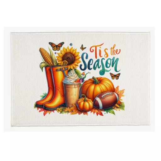 Őszi mintás Szőnyeg ""Tis the Season" 60X40 cm