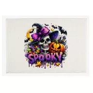   Halloween mintás Szőnyeg "Spooky csontváz" 60X40 cm