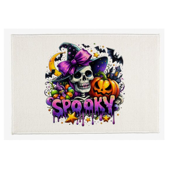 Halloween mintás Szőnyeg "Spooky csontváz" 60X40 cm