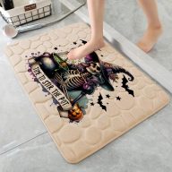 Halloween mintás Fürdőszobai Szőnyeg 60X40 cm "Time to..."   Halloween mintás Fürdőszobai Szőnyeg 60X40 cm "Time to..."