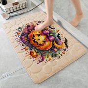   Halloween mintás Fürdőszobai Szőnyeg 60X40 cm "Just a girl who..."