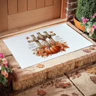   Őszi mintás Szőnyeg ""Fall for Jesus" 60X40 cm