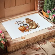   Őszi mintás Szőnyeg ""Retro Fall vibes" 60X40 cm