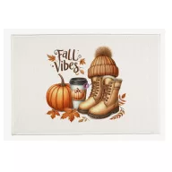   Őszi mintás Szőnyeg ""Retro Fall vibes" 60X40 cm