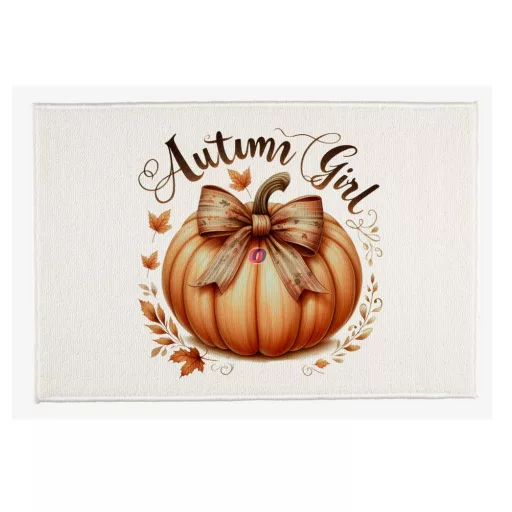 Őszi mintás Szőnyeg ""Retro Autumn Girl" 60X40 cm
