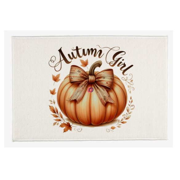 Őszi mintás Szőnyeg ""Retro Autumn Girl" 60X40 cm