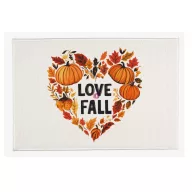 Őszi mintás Szőnyeg ""Love fall" 60X40 cm