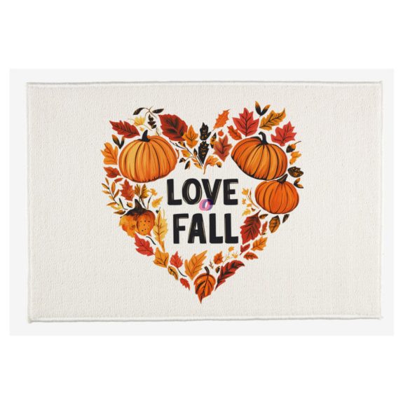 Őszi mintás Szőnyeg ""Love fall" 60X40 cm
