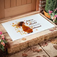   Őszi mintás Szőnyeg ""Az ősz az..." 60X40 cm