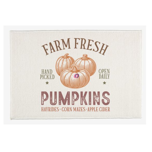 Őszi mintás Szőnyeg ""Vintage Farm Pumpkins" 60X40 cm