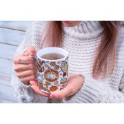   HD Premium mintás őszi bögre  "Fall vibes coffe"  330 ml