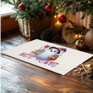 Egyedi neves Halloweeini Szőnyeg Cuki szellemes, személyre szabható, 60x40 cm   Egyedi neves Halloweeini Szőnyeg Cuki szellemes, személyre szabható, 60x40 cm