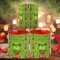 Grincs mintás karácsonyi bögre 3D pufi hatású "Grinch x Max" red