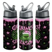 Grincs mintás sport kulacs 750ml "Grinch Season"