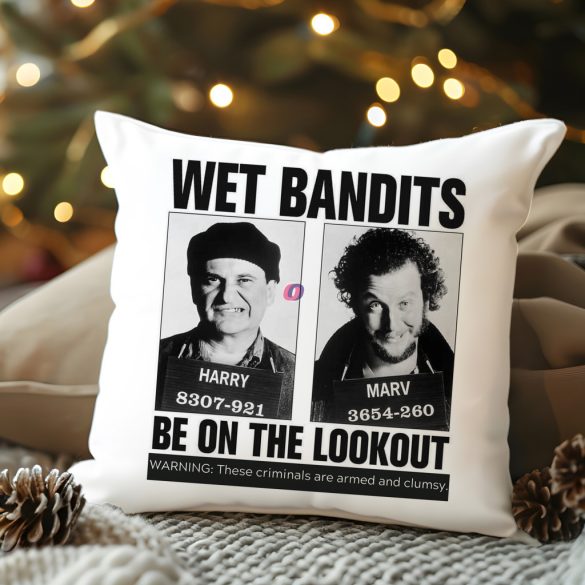 Reszkessetek betörők Párnahuzat "Wet Bandits" 40x40 cm