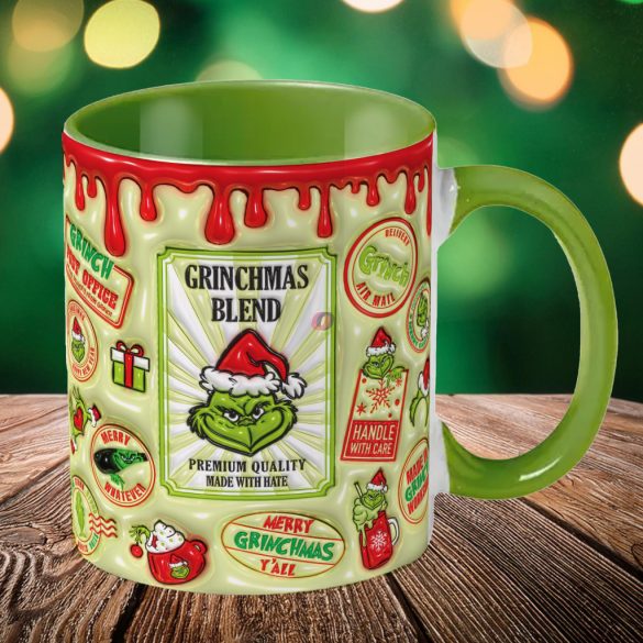 Grincses karácsonyi bögre "Grinchmas Blend"