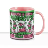 Grincses karácsonyi bögre "Some Grinch"