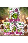 Grincses karácsonyi bögre "Boogie woogie" 3d hatás