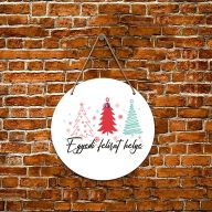 XL Karácsonyi fa tábla Egyedi szöveggel ajtódísz többféle méretben   XL Karácsonyi fa tábla Egyedi szöveggel ajtódísz többféle méretben