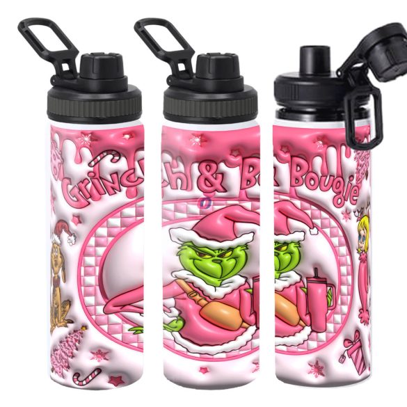 XL Grincs mintás Kulacs 850 ml "G&B" HD