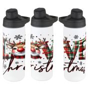   Karácsonyi mintás Kulacs 750 ml "Love Christmas" HD