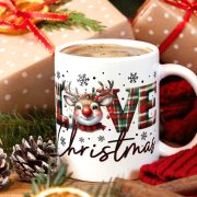   Karácsonyi bögre "Love Christmas" 330 ml kerámia Full HD