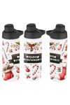 Egyedi neves karácsonyi Kulacs 750 ml "Candy Christmas" HD