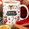 Egyedi neves karácsonyi bögre "Candy Christmas" 330 ml kerámia Full HD
