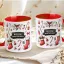Egyedi neves karácsonyi bögre "Candy Christmas" 330 ml kerámia piros Full HD