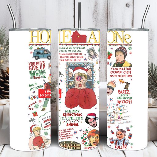 Prémium Karácsonyi termosz 600ml "Reszkessetek betörők gyűjtemény"